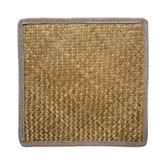 Natural Square Rattan Insulation Pad Placemats, Natural - 30 x 30 cm