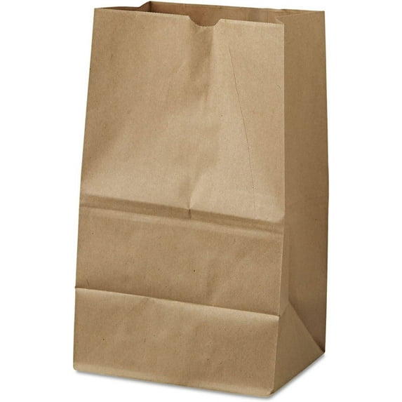Natural Squat Paper Bag 500/Bundle