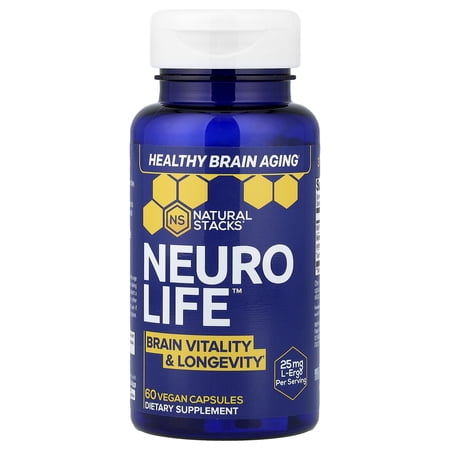 Natural Stacks NeuroLife™, 60 Vegan Capsules