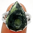 thumbnail image 1 of Natural Star Galaxy Jasper 925 Sterling Silver Ring s.8 Jewelry R-1338 SDR165186, 1 of 5