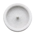 thumbnail image 1 of Natural Stone Bird Feeder Bowl - Decorative Outdoor Bird Bath & Feeding Dish with Raised Center, 2 Styles Round Or Flower, Weatherproof Garden Decor, 1 of 6