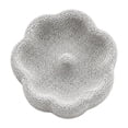 thumbnail image 1 of Natural Stone Bird Feeder Bowl - Decorative Outdoor Bird Bath & Feeding Dish with Raised Center Flower Weatherproof Garden Decor, 1 of 6