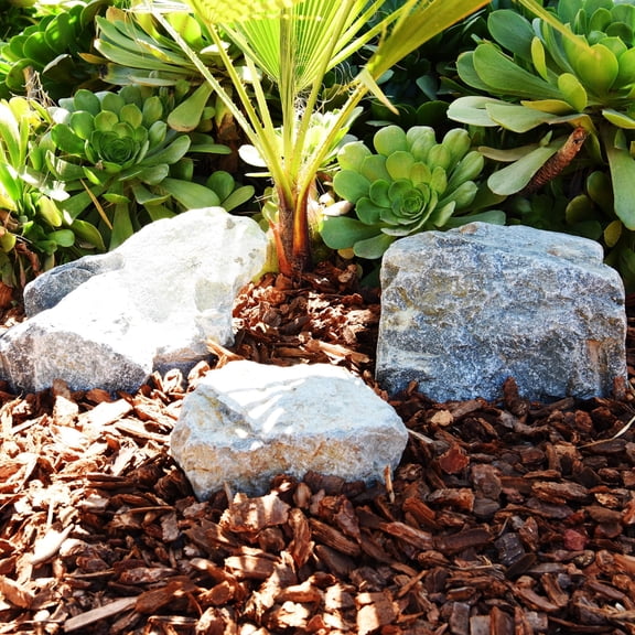 Natural Stone Boulders | 10-pack, 1-1.5 ft | Large Garden Rocks