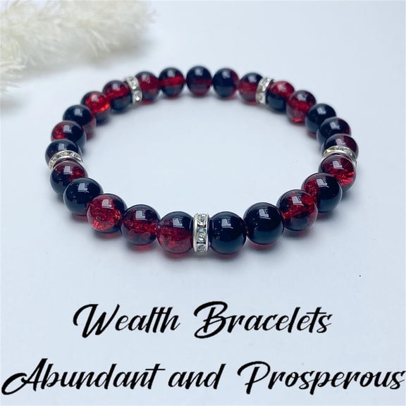 Natural Stone Bracelet 8mm, Healing Energy Stretch Bracelet for Women Men, Chakra Quartz Gemstone Unisex Jewelry