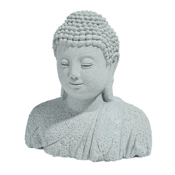 Natural Stone Buddhist Figurine Decoration Indoor Garden Buddhist Statue For Living Room Shelf Display