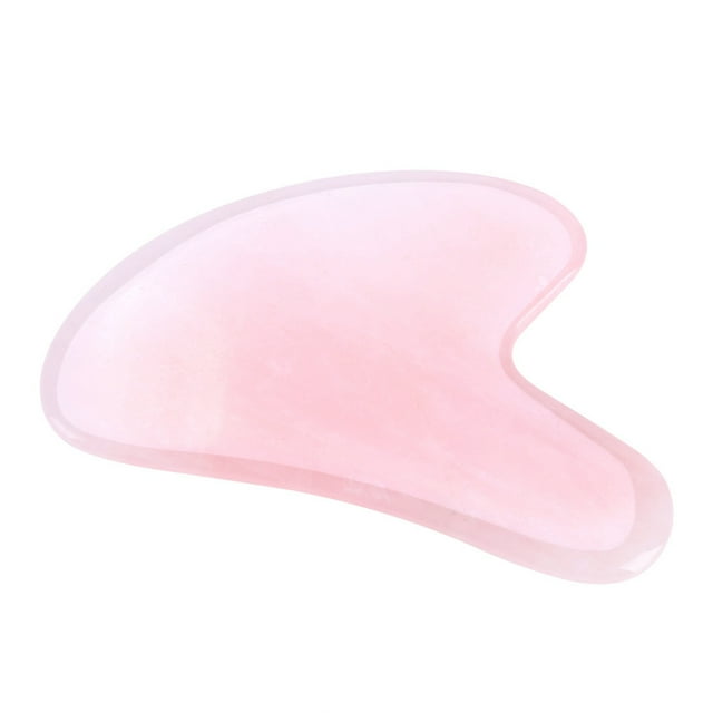 Natural Stone Carving Massage Scrapping Plate (Pink) - Walmart.com