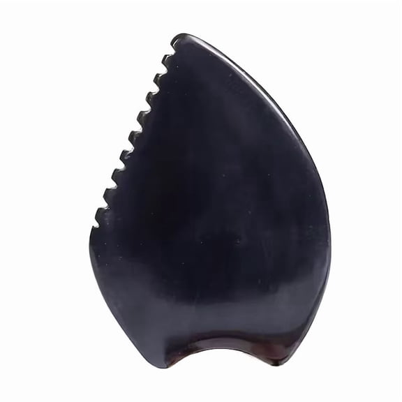 Natural Stone Gua Sha Facial Scraping Tool for Neck and Body Massage - Spa Quality Skincare Tool