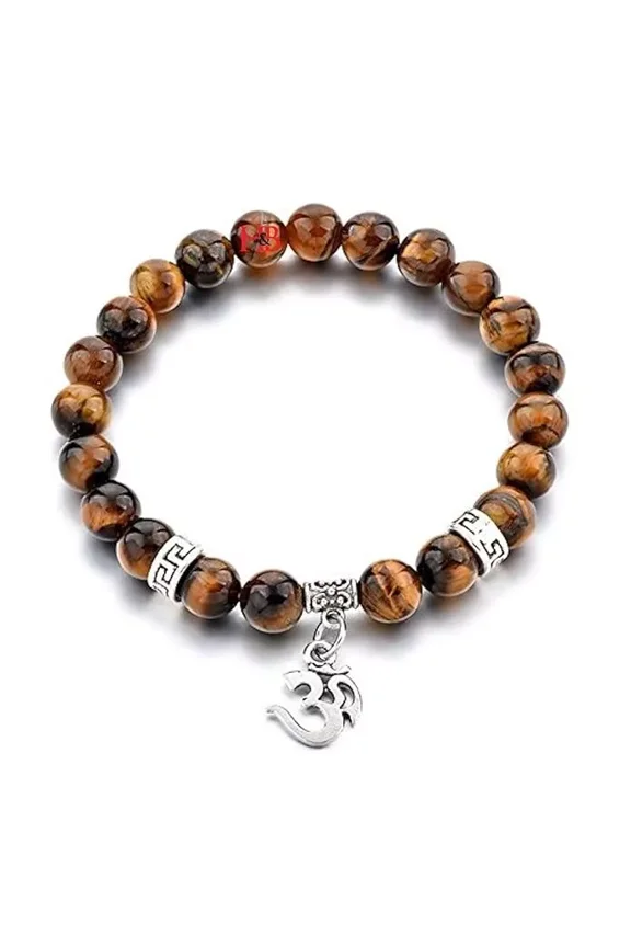 Natural Stone Healing Bracelet: Handcrafted Elegance Certificate of Authenticity