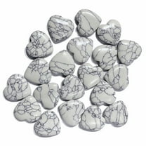 Natural Stone Heart Shape Healing Crystals for Home Decor, Jewelry Making, Gifts, Garden Craft, Colorful Ornaments