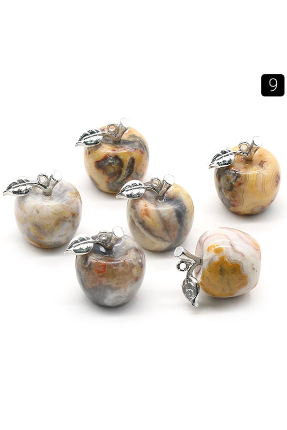 Natural Stone Pendant under $5! Kadlawus Natural Stone Pendant, Opal Fruit Pendant Necklace, Mini Crystal Jewelry for Women Men, Spiritual Healing Stone Jewelry, Gift for Loved Ones