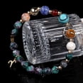 thumbnail image 1 of Natural Stone Twelve Constellations Bracelets Cut Hemp Stone Fashion, 1 of 2