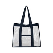 Natural Style Transparent Handbag Stadium Security Certification Transparent Handbag Wallet Suitable for Work Beach Stadium