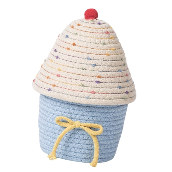 Natural Styles Woven Basket with Cover Accessory for Enhancing Homes Aesthetic