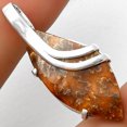 thumbnail image 1 of Natural Sutured Ammonite - Madagascar 925 Sterling Silver Pendant Jewelry P-1165 SDP114808, 1 of 5