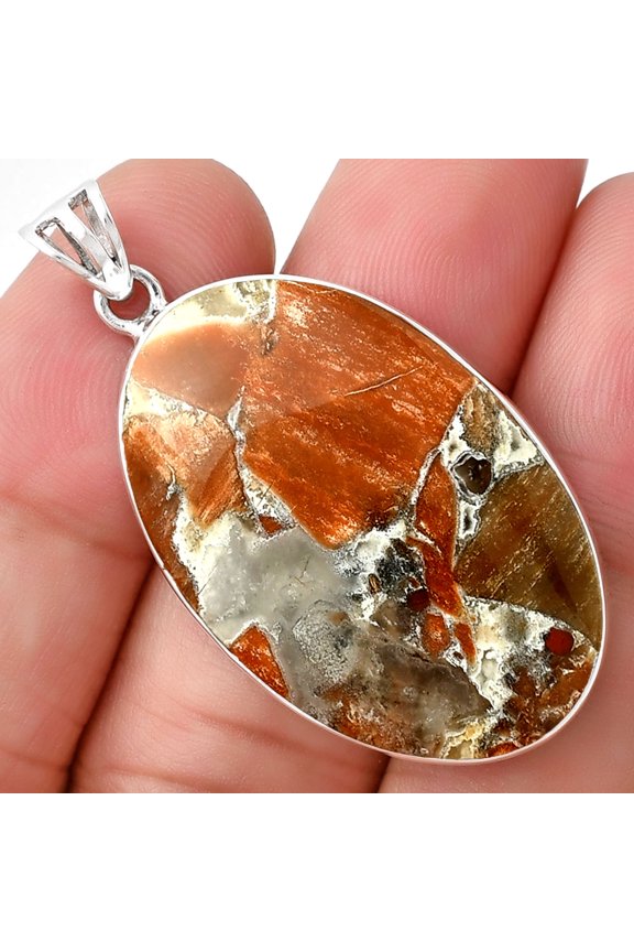 Natural Tabu Jasper 925 Sterling Silver Pendant Jewelry P-1001 SDP128309