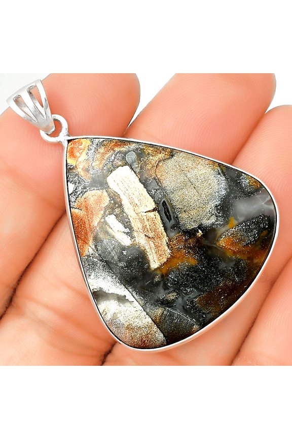 Natural Tabu Jasper 925 Sterling Silver Pendant Jewelry P-1001 SDP134993
