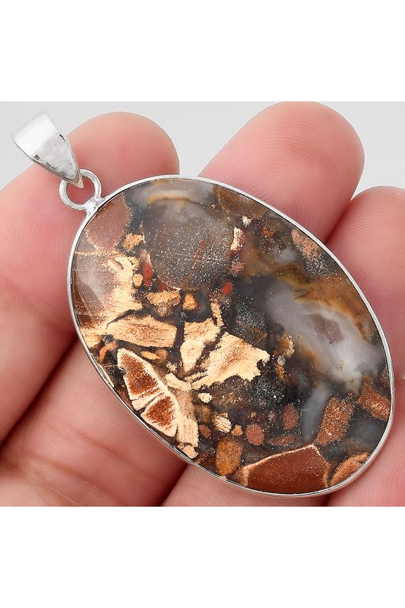 Natural Tabu Jasper 925 Sterling Silver Pendant Jewelry P-1001 SDP155605