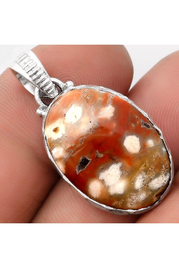 Natural Tabu Jasper 925 Sterling Silver Pendant Jewelry P-1082 SDP106801