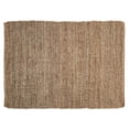 thumbnail image 1 of Farmhouse Rugs Minneka Silver Jute Rug, 1 of 3