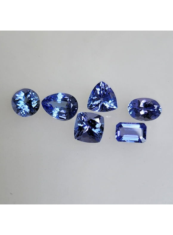 Natural Tanzanite Loose gemstone Assorted Sizes and Shapes