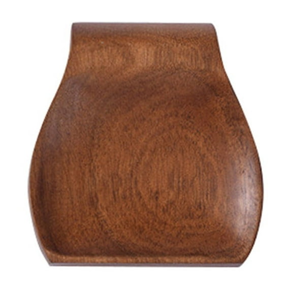 Natural Teak Kitchen Utensils Set - Durable Wooden Cooking Tools, Non-Scratch Heat-Resistant Eco-Friendly Design for Cooking Baking Serving, Comfort Grip Handle 12cm