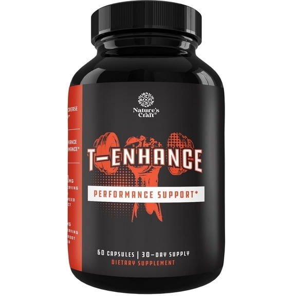 Natural Wellness Support for Men Herbal Supplement for Vitality, Strength, and Performance
