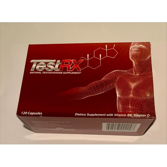 Natural Testosterone Supplement - 120 Capsules