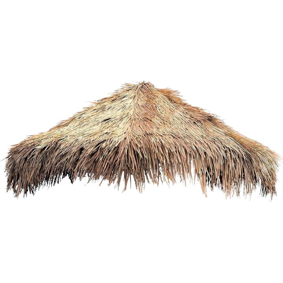 Natural Thatch Umbrella Cover – 9ft Tiki | Roof Cover for Outdoor Shade | Tiki Bars & Umbrella Revamp – Eco-Friendly | Hand-Woven | Non-Waterproof Cover.