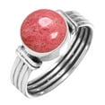 thumbnail image 1 of Natural Thulith Ring 925 Sterling Silver Handmade Jewelry, 1 of 6
