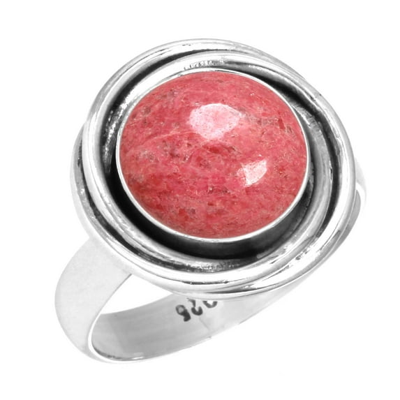 Natural Thulith Ring 925 Sterling Silver Handmade Jewelry