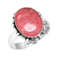 thumbnail image 1 of Natural Thulith Ring 925 Sterling Silver Handmade Jewelry, 1 of 6