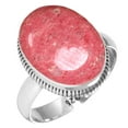 thumbnail image 1 of Natural Thulith Ring 925 Sterling Silver Handmade Jewelry, 1 of 6