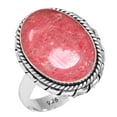 thumbnail image 1 of Natural Thulith Ring 925 Sterling Silver Handmade Jewelry, 1 of 6