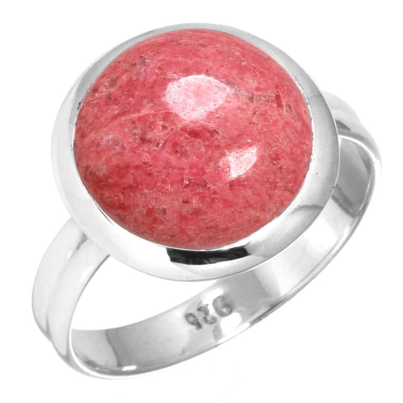 Natural Thulith Ring 925 Sterling Silver Handmade Jewelry