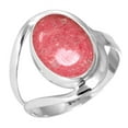 thumbnail image 1 of Natural Thulith Women Jewelry 925 Sterling Silver Ring, 1 of 6