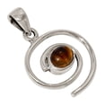 thumbnail image 1 of Natural Tiger Eye - South Africa 925 Sterling Silver Pendant Jewelry ALLP-28303, 1 of 1