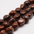thumbnail image 1 of Natural Tiger Iron Bead Strands Tumbled Stone 18~25x16~18x12~16mm Hole: 1~1.8mm about 19~22pcs/strand 15.75 inch, 1 of 2