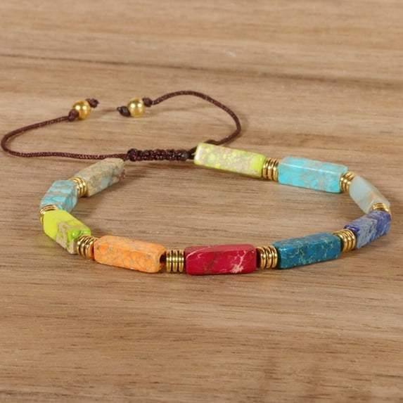 Natural Tiny Stone Crystal Dainty Bracelet Gemstone Bracelet Minimalist Handmade