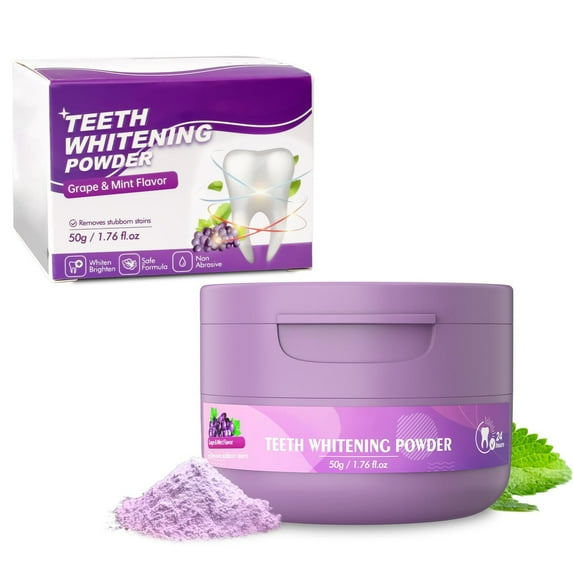 Natural Tooth Powder,Remineralizing Teeth Whitening Powder,Toothpaste Power,Breath Freshener,Fluoride-Free Formula with Hydroxyapatite,Cavity Prevention & Remineralization,Clearance