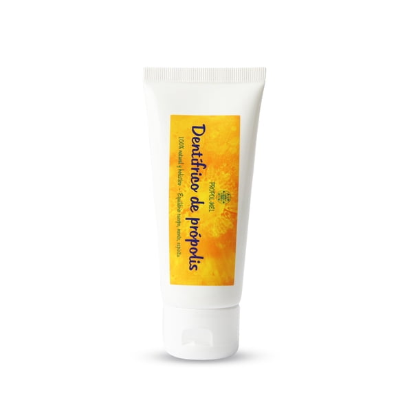 Natural Toothpaste 100g. Propolis Acts as a Regenerator and Fortifier of the Gums, Dental remineralizer and anticaries. Fluoride-Free Toothpaste.