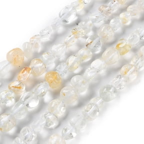 Natural Topaz Crystal Beads Strands Nuggets Tumbled Stone 4.5~11.5x3~7x3.5~6mm Hole: 1.2mm about 48~68pcs/strand 15.35~15.94''(39~40.5cm)