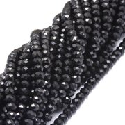 Natural Tourmaline Beads Strands Faceted Rondelle 5x33.5mm Hole 0.8mm 106pcs/strand 15.4339.2cm