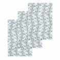 thumbnail image 1 of Natural Trees Branches Kitchen Dish Towels for Drying Dishes Set of 3, Colored Birds Vintage Rustic Blue Waffle Weave Microfiber Hand Tea Bathroom Towels Quick Dry & Absorbent Towel 15.7x23.6, 1 of 7
