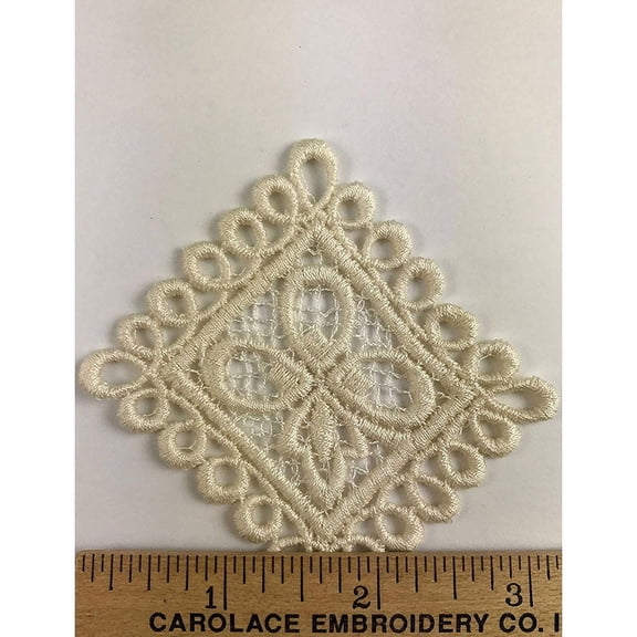 Natural Trimplace Vintage Venice Lace Applique