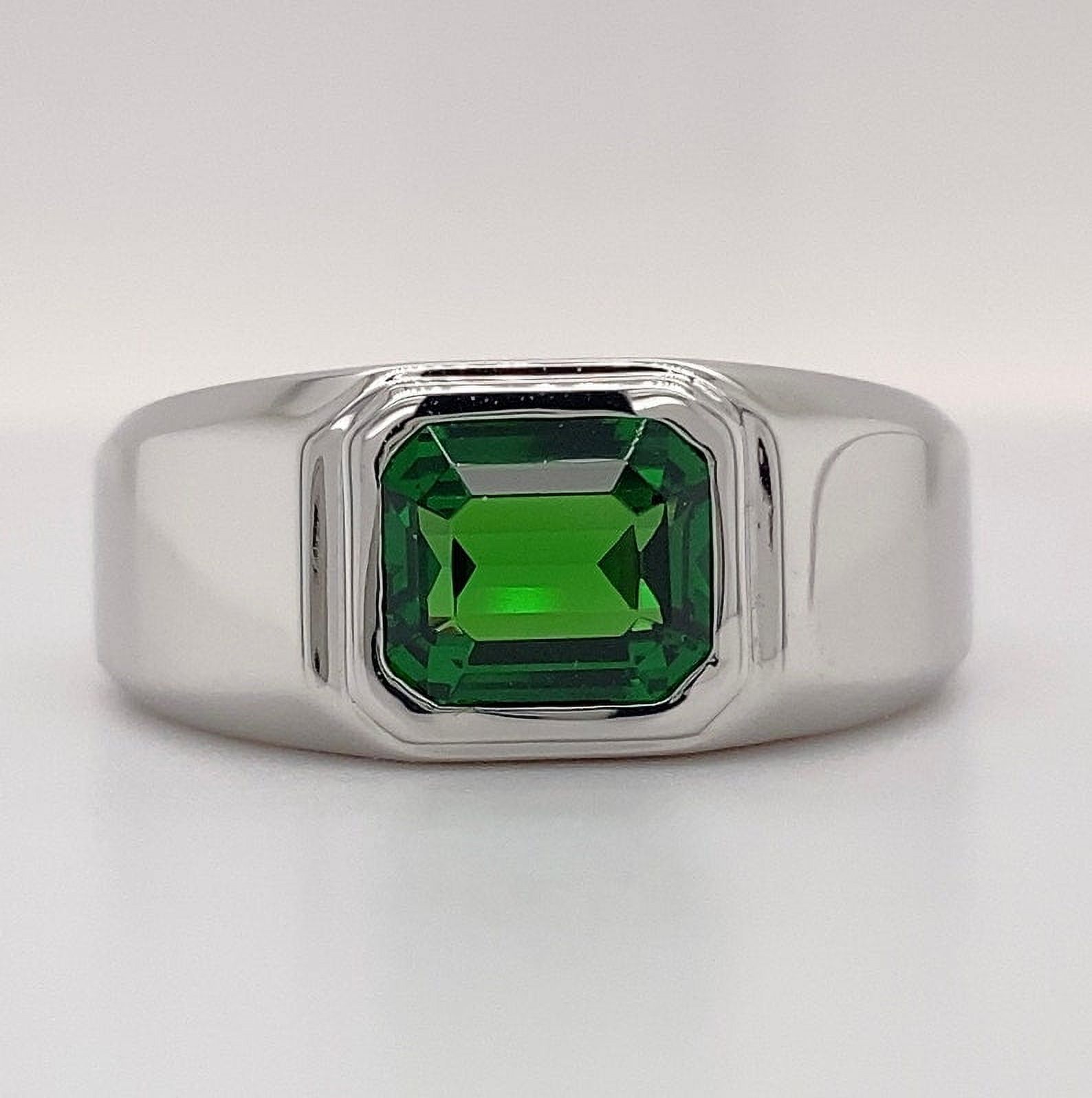 Natural Tsavorite Engagement Ring Natural Tsavorite Ring, Green ...