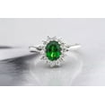 thumbnail image 1 of Natural Tsavorite Gemstone Handmade 925 Sterling Silver Jewelry Ring Size Wedding Gift Ring Birthstone Gift Ring, 1 of 4