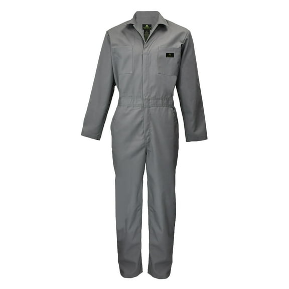 Natural Uniforms Long Sleeve Coverall 861 ( Gray, Medium )