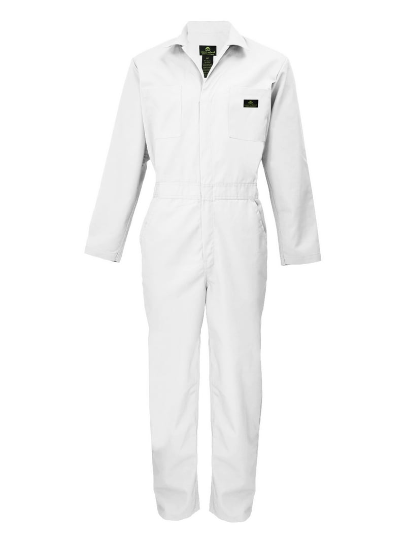 中古　ナウン　COVERALL WHITE Natural Uniforms Long Sleeve Coverall 861 ( White, Small