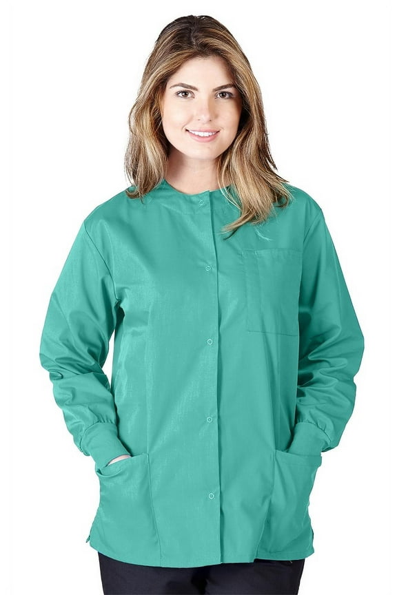 Medical Scrub Jacket G102 (Surgical Green, Medium)