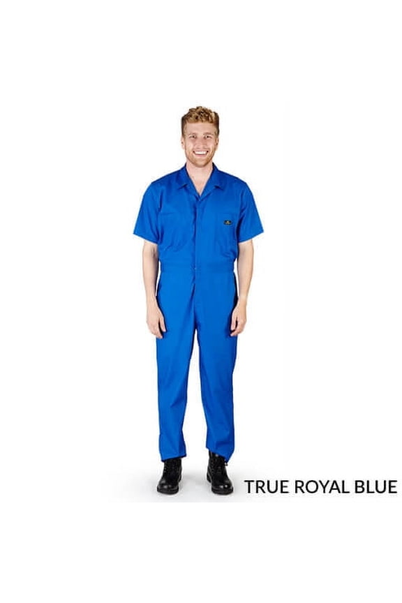 MENS SHORT SLEEVE COVERALLS FREE SHIPPING